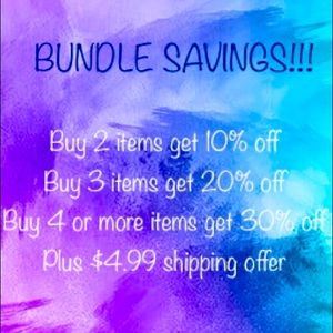SAVE $$ with Bundle!